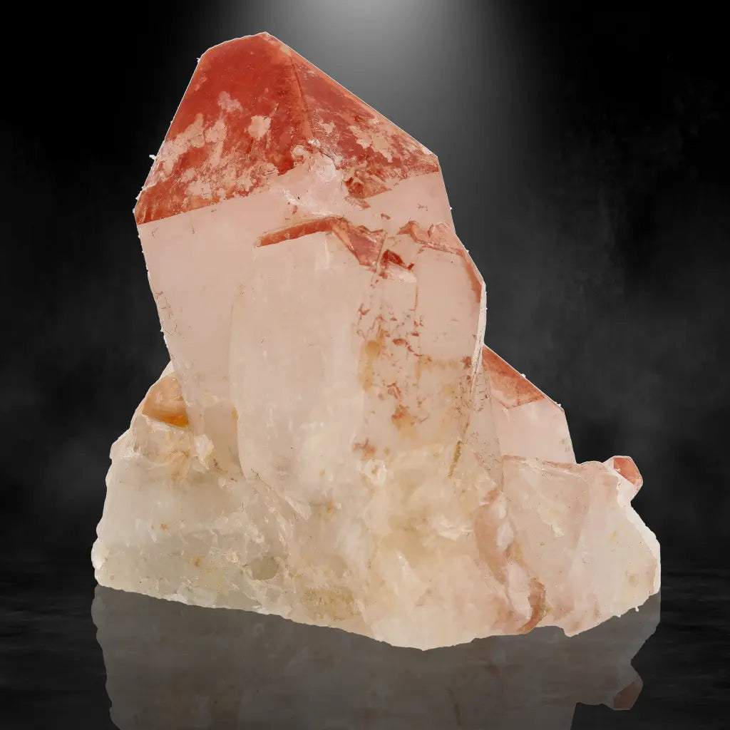 Get your Hematite Coated Quartz Cluster from Pellaberg, Northern Cape, South Africa online now or in store at Forever Gems in Franschhoek, South Africa