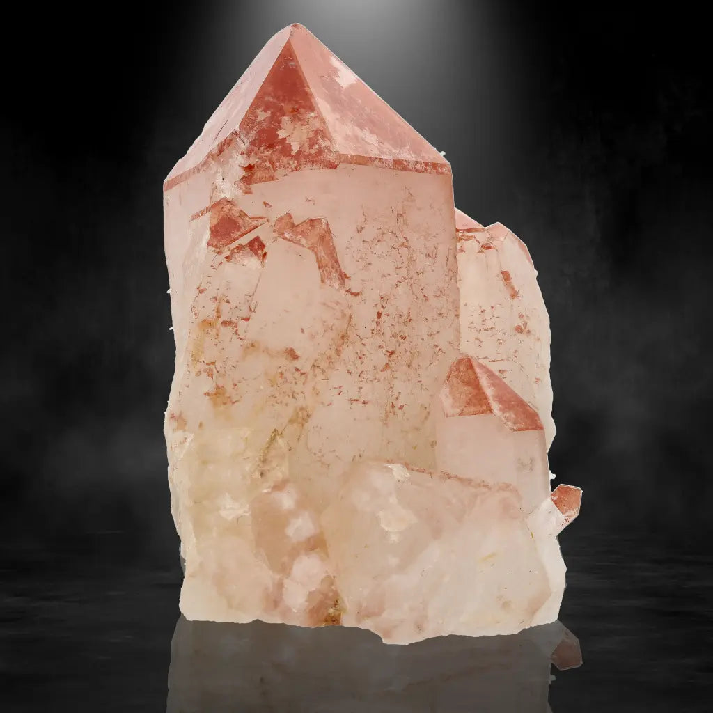 Get your Hematite Coated Quartz Cluster from Pellaberg, Northern Cape, South Africa online now or in store at Forever Gems in Franschhoek, South Africa