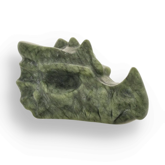 Get your Nephrite Dragon of Ancient Strength and Serenity online now or in store at Forever Gems in Franschhoek, South Africa