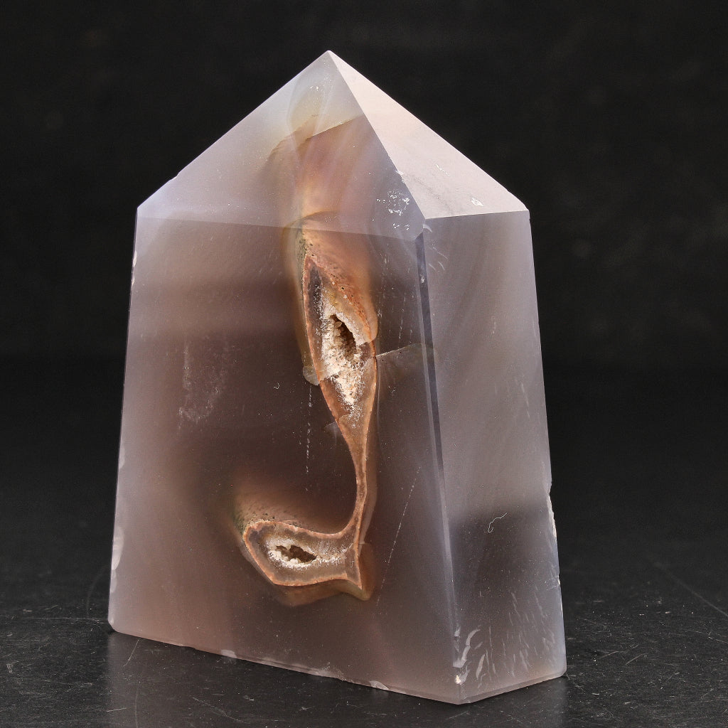Buy your Agate Geode Prism online now or in store at Forever Gems in Franschhoek, South Africa