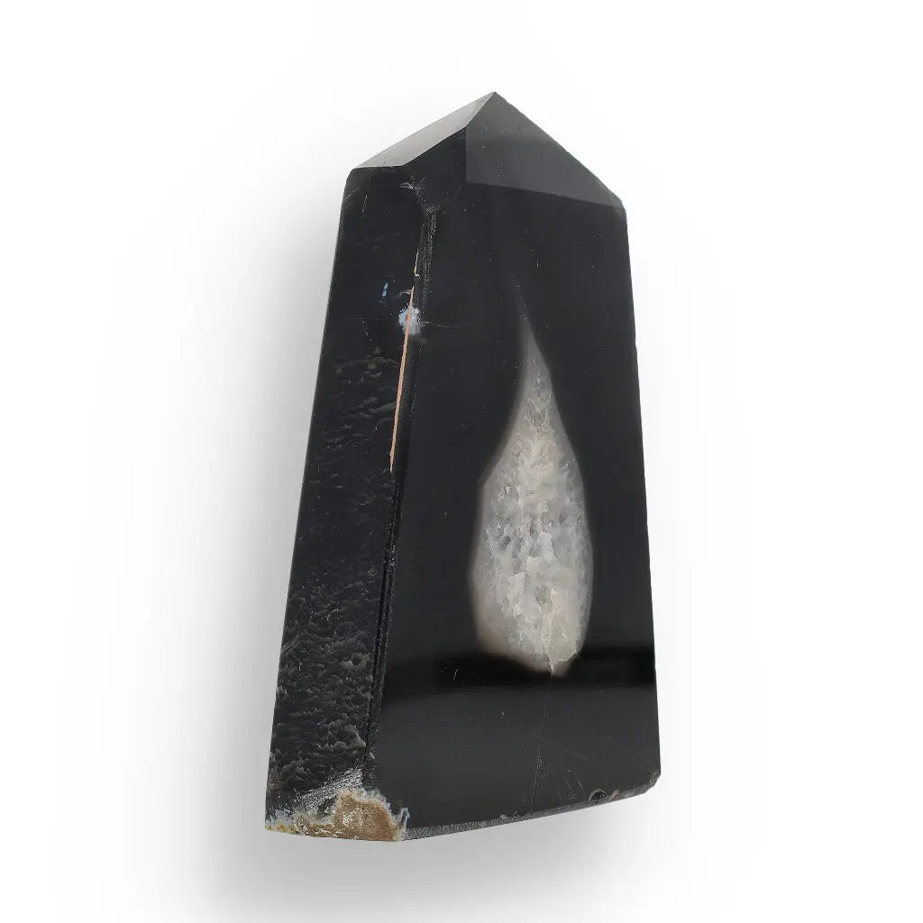 Get your Black Agate Power Point – Grounding & Strength online now or in store at Forever Gems in Franschhoek, South Africa