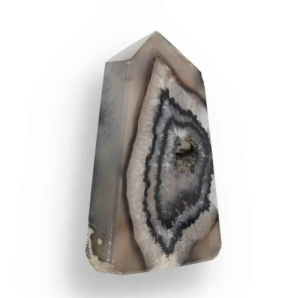 Get your Black Agate Polished Tower – Shield Your Energy online now or in store at Forever Gems in Franschhoek, South Africa