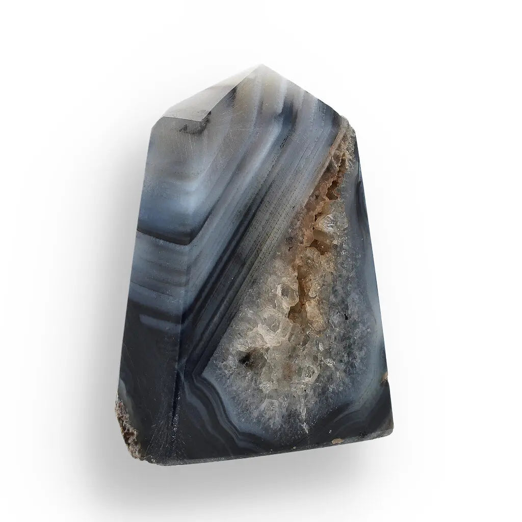 Get your Black Agate Focus Point – Calm in Crystal Form online now or in store at Forever Gems in Franschhoek, South Africa