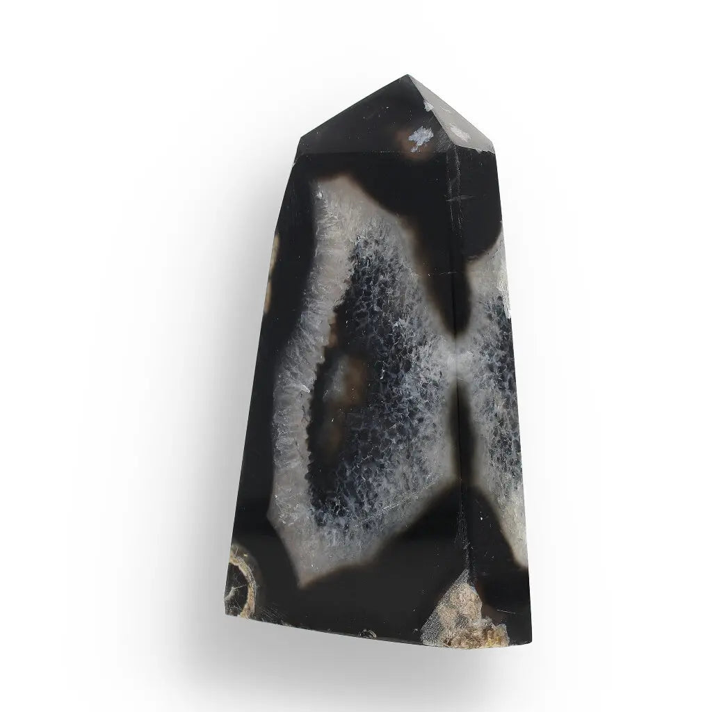 Get your Black Agate Energy Obelisk – Stability in Stone online now or in store at Forever Gems in Franschhoek, South Africa