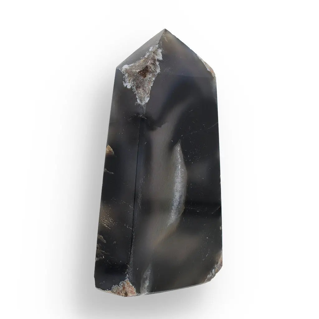 Get your Black Agate Guardian Point – Bold & Protective online now or in store at Forever Gems in Franschhoek, South Africa