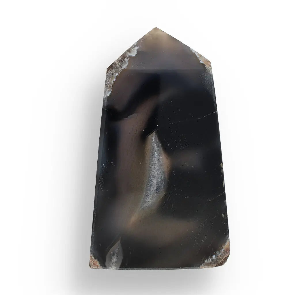 Get your Black Agate Guardian Point – Bold & Protective online now or in store at Forever Gems in Franschhoek, South Africa