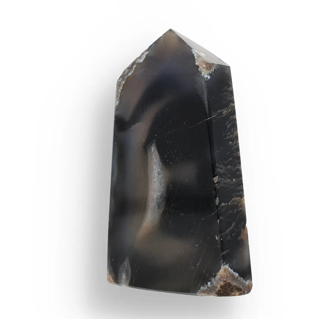 Get your Black Agate Guardian Point – Bold & Protective online now or in store at Forever Gems in Franschhoek, South Africa