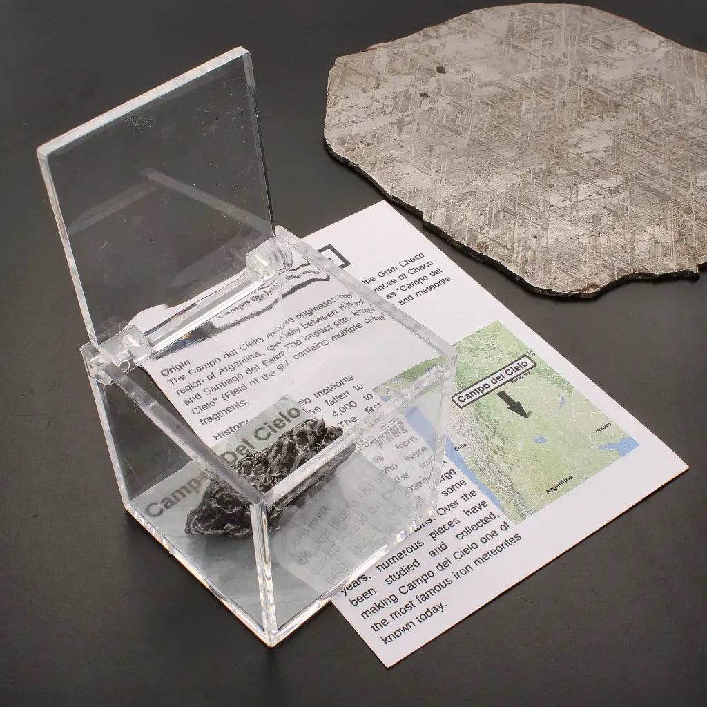Authentic Campo del Cielo Meteorite 15g Iron Fragment