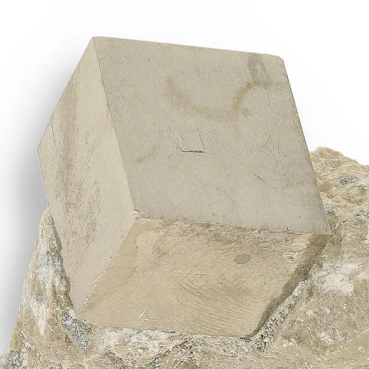 Get your Flawless Navajún Pyrite Specimen - Cubic Crystal on Matrix online now or in store at Forever Gems in Franschhoek, South Africa