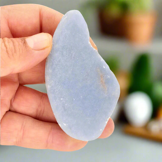 Get your Angelite: A Glimpse of Heaven with Healing Power from Peru online now or in store at Forever Gems in Franschhoek, South Africa