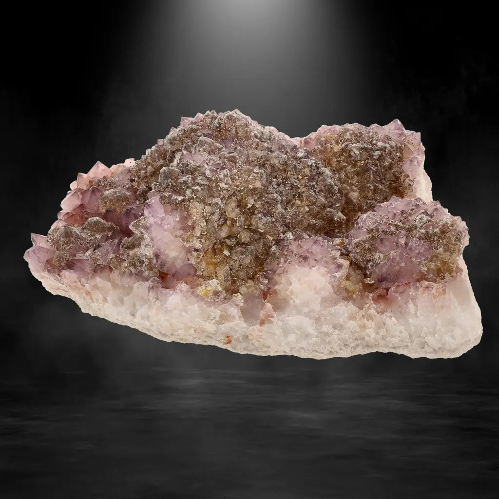 Get your Exceptional Zoned Ametrine Plate – Riemvasmaak Rarity online now or in store at Forever Gems in Franschhoek, South Africa