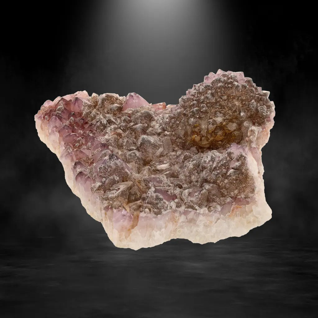 Get your Triangular Ametrine Crystal Plate – Riemvasmaak Marvel online now or in store at Forever Gems in Franschhoek, South Africa