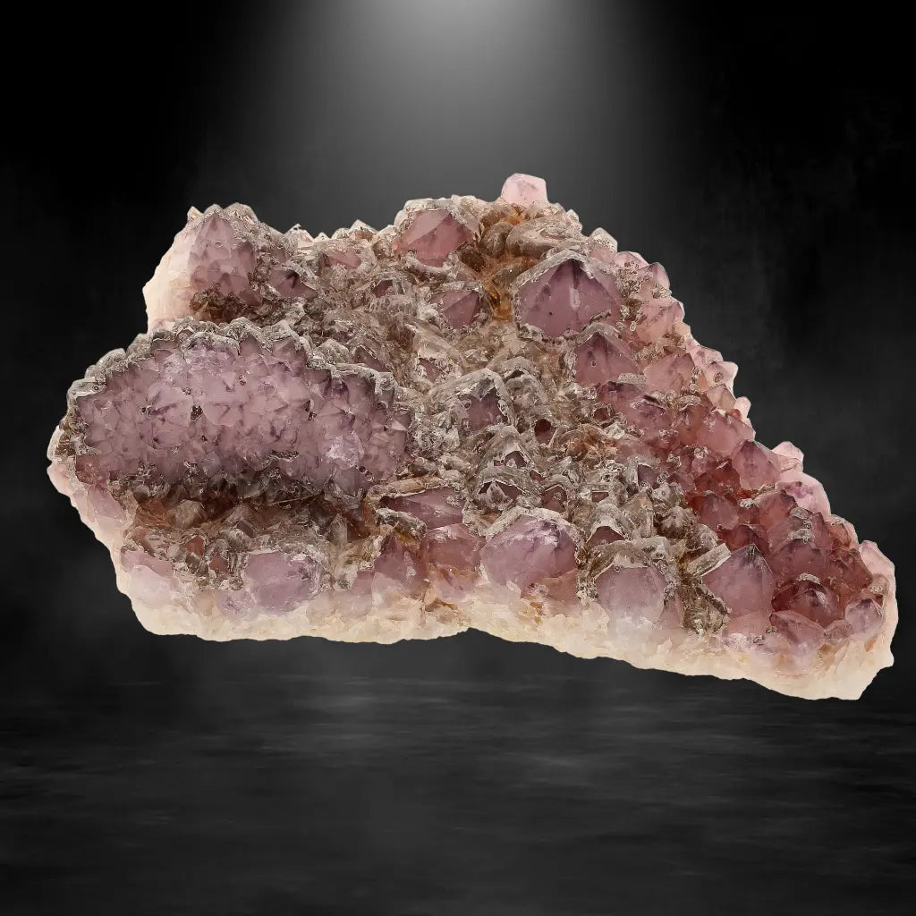 Get your Triangular Ametrine Crystal Plate – Riemvasmaak Marvel online now or in store at Forever Gems in Franschhoek, South Africa