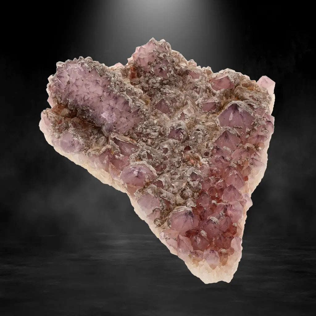 Get your Triangular Ametrine Crystal Plate – Riemvasmaak Marvel online now or in store at Forever Gems in Franschhoek, South Africa