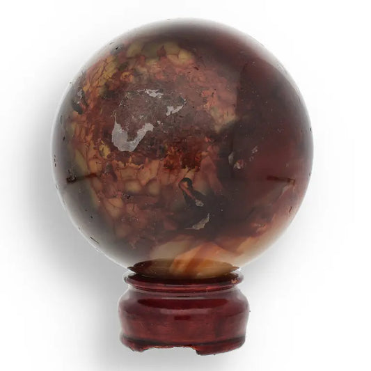 Get your Carnelian Sphere for Passion, Strength, and Confidence online now or in store at Forever Gems in Franschhoek, South Africa