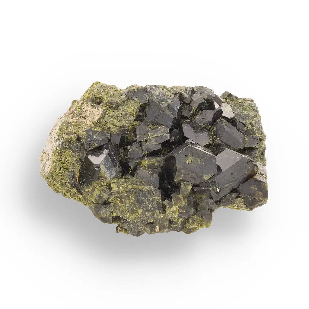Get your Epidote Cluster: Peru’s Transformative Green Energy online now or in store at Forever Gems in Franschhoek, South Africa