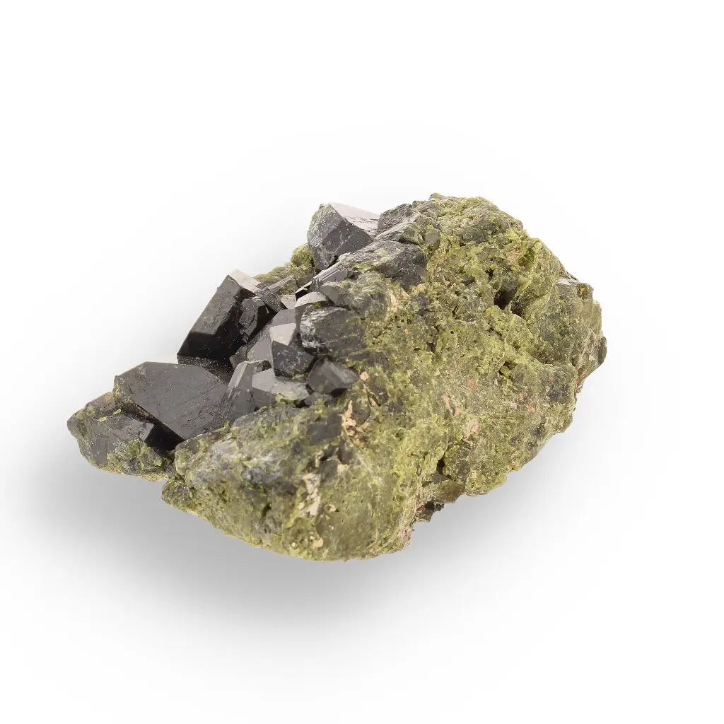 Get your Epidote Cluster: Peru’s Transformative Green Energy online now or in store at Forever Gems in Franschhoek, South Africa