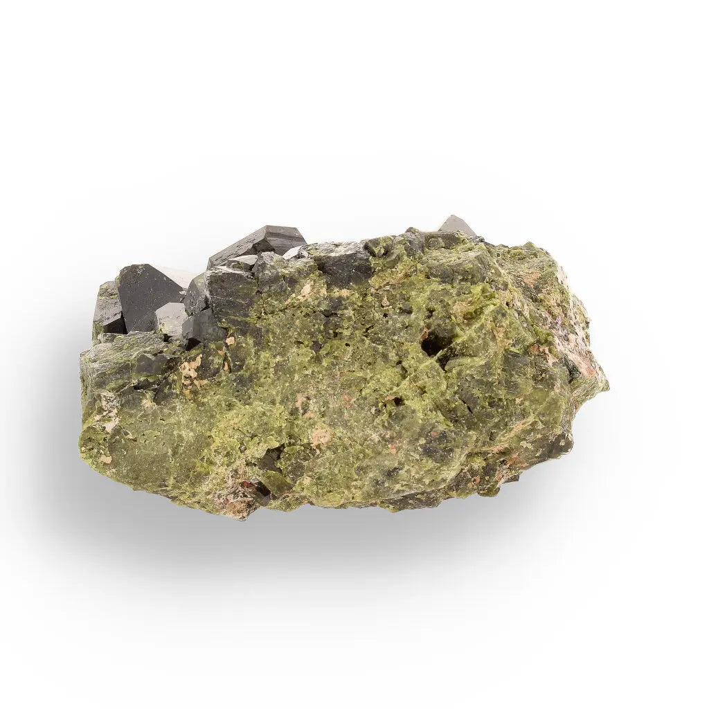 Get your Epidote Cluster: Peru’s Transformative Green Energy online now or in store at Forever Gems in Franschhoek, South Africa