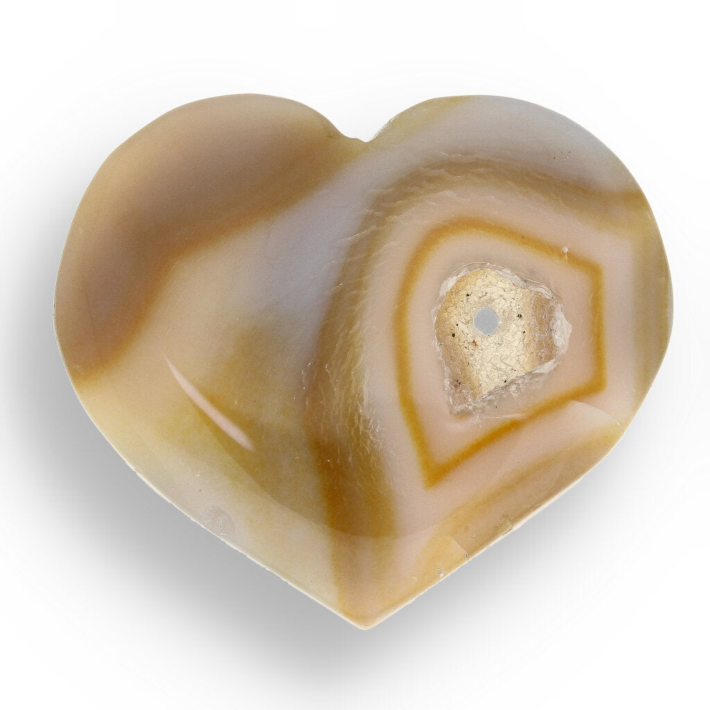 Get your Agate Heart of Harmony and Healing online now or in store at Forever Gems in Franschhoek, South Africa