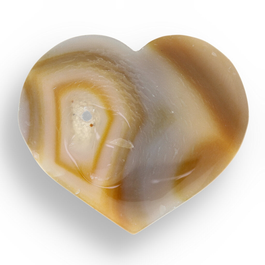 Get your Agate Heart of Harmony and Healing online now or in store at Forever Gems in Franschhoek, South Africa