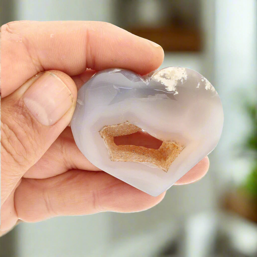 Get your Agate Love Stone for Calm & Balance online now or in store at Forever Gems in Franschhoek, South Africa