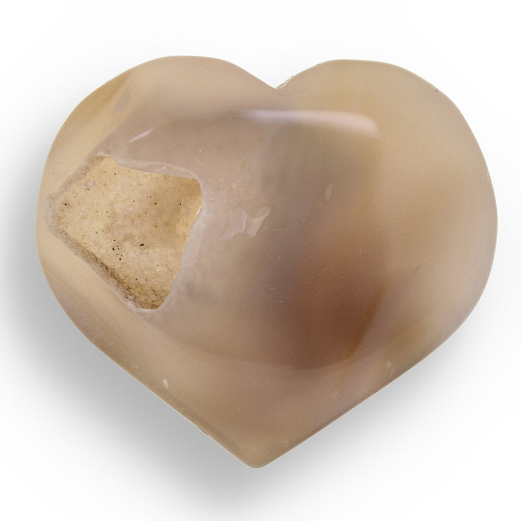 Get your Agate Crystal Heart for Inner Strength online now or in store at Forever Gems in Franschhoek, South Africa