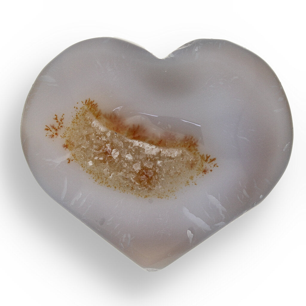 Get your Agate Heart of Layered Natural Beauty online now or in store at Forever Gems in Franschhoek, South Africa