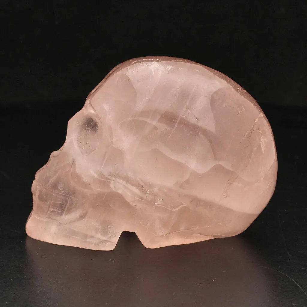 Get your Rose Quartz Skull: Radiant Love & Healing Energy online now or in store at Forever Gems in Franschhoek, South Africa