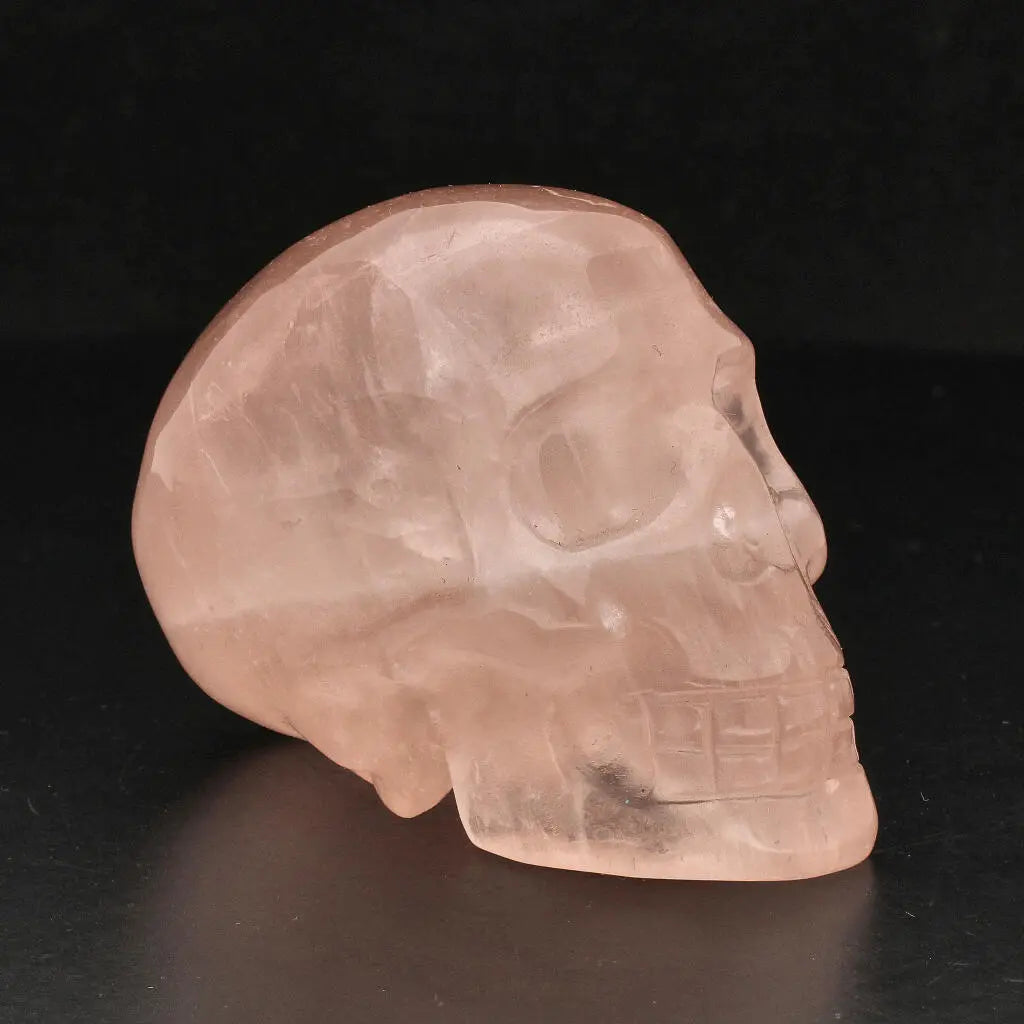 Get your Rose Quartz Skull: Radiant Love & Healing Energy online now or in store at Forever Gems in Franschhoek, South Africa