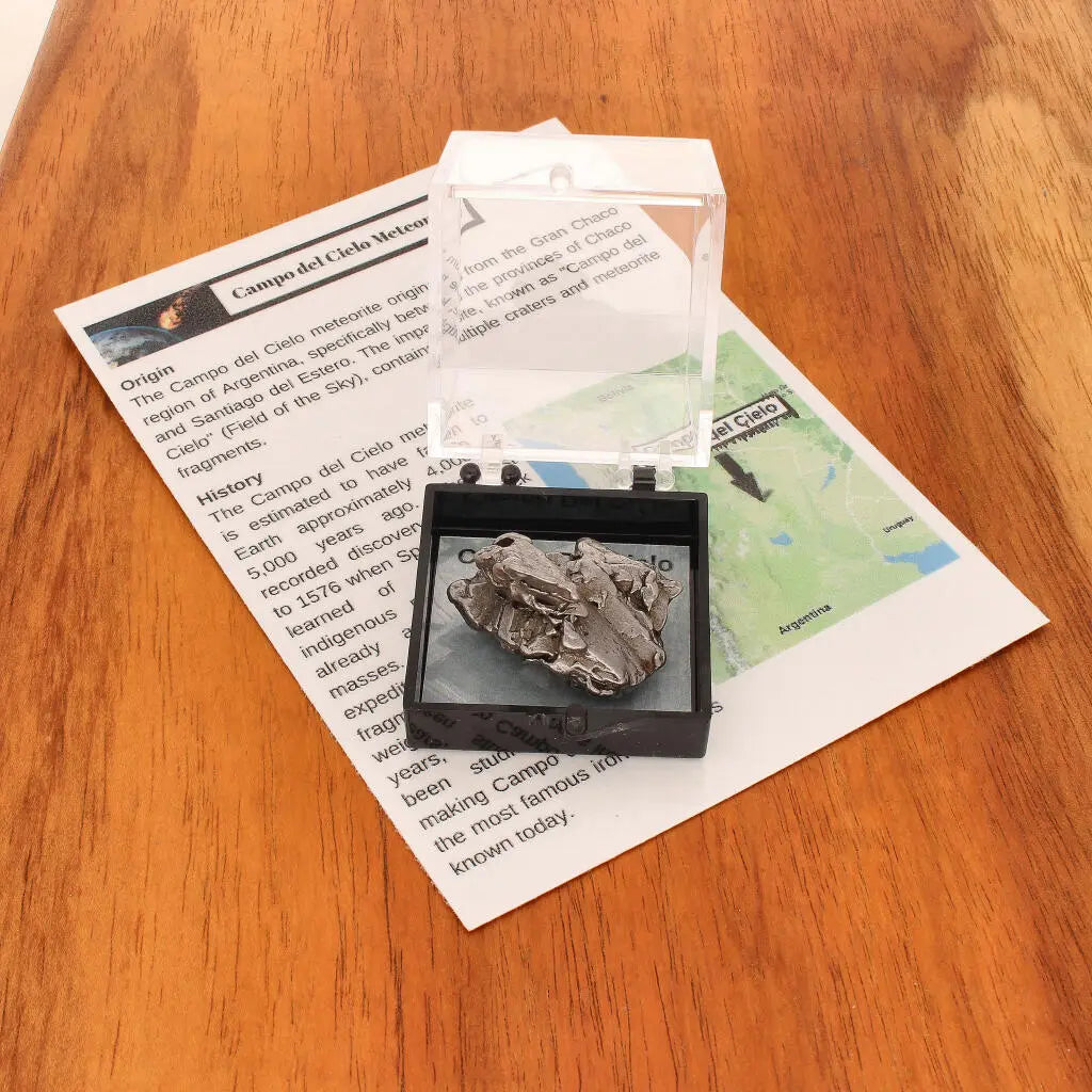 Buy your 19g Campo del Cielo Space Relic – Collector’s Slice of Outer Space online now or in store at Forever Gems in Franschhoek, South Africa