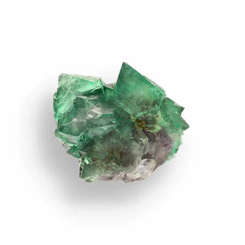 Get your Stunning Green Fluorite Octahedral Crystal Cluster - Riemvasmaak, Northern Cape, South Africa online now or in store at Forever Gems in Franschhoek, South Africa