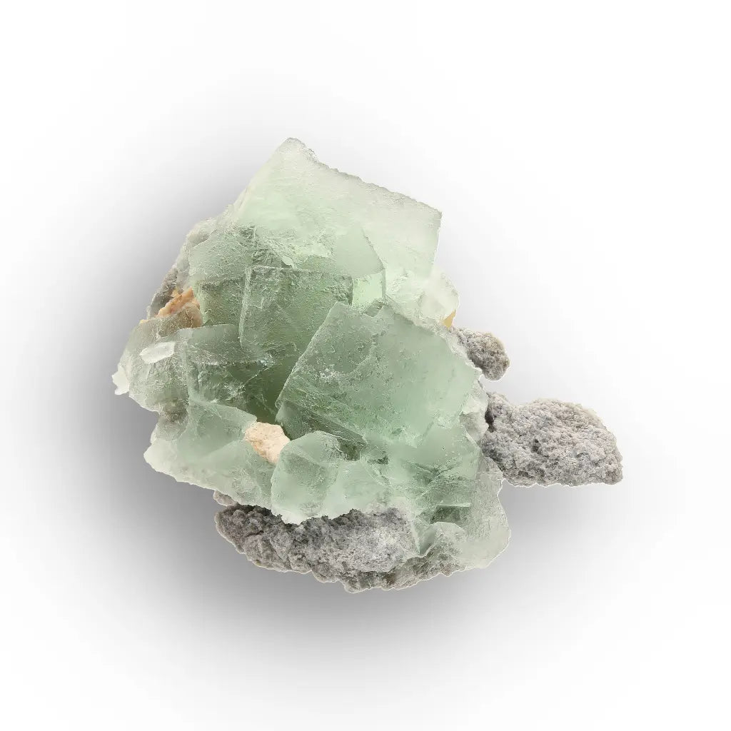 Steinkopf Green Fluorite – Serene Small Cabinet Specimen