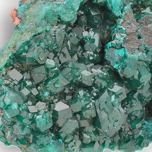 Get your Dioptase on Matrix – Mindouli, Congo online now or in store at Forever Gems in Franschhoek, South Africa