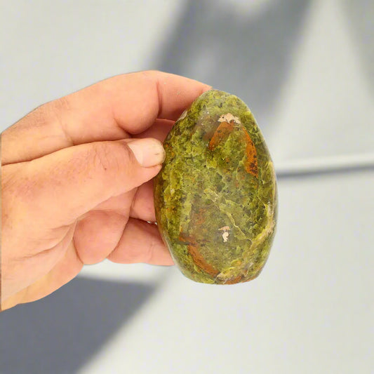 Get your Green Opal Heart-Healing Freeform – Stone of Fresh Beginnings online now or in store at Forever Gems in Franschhoek, South Africa