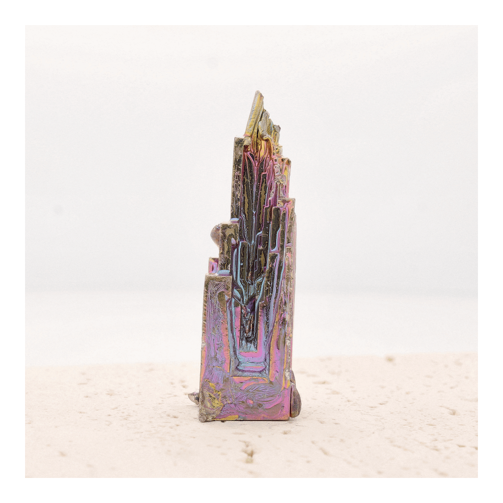 Get your Bismuth Crystal – Prismatic Cathedral Hopper online now or in store at Forever Gems in Franschhoek, South Africa