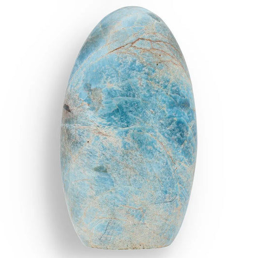 Get your Apatite Freeform - Madagascar Blue Crystal for Motivation online now or in store at Forever Gems in Franschhoek, South Africa