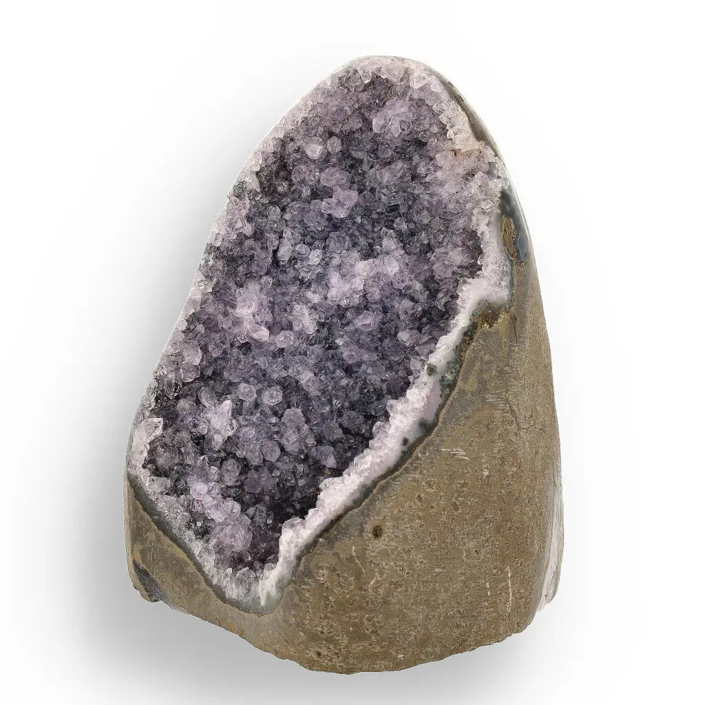 Get your Amethyst Geode - Brazilian Crystal Druzy with Stable Flat Base online now or in store at Forever Gems in Franschhoek, South Africa