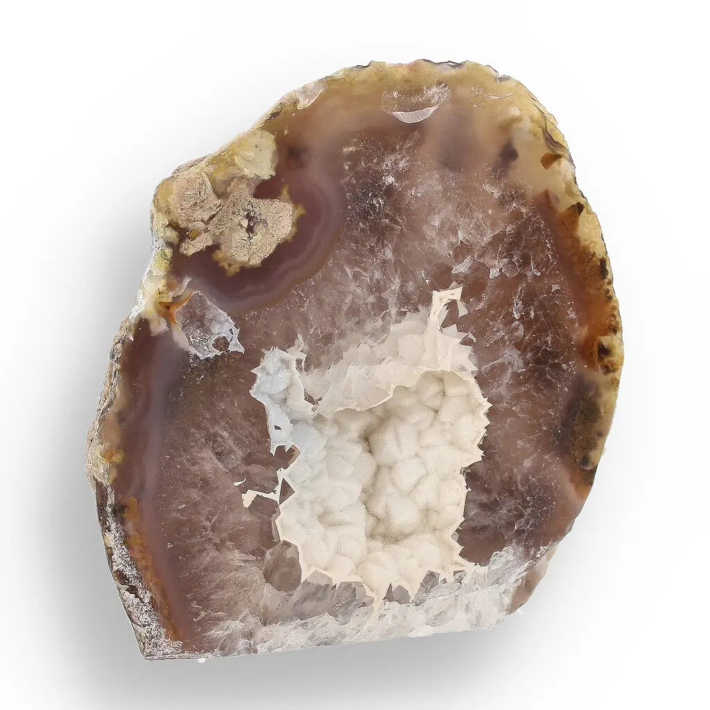 Get your Agate Cosmic Window - Natural Polished Flat Base Crystal online now or in store at Forever Gems in Franschhoek, South Africa