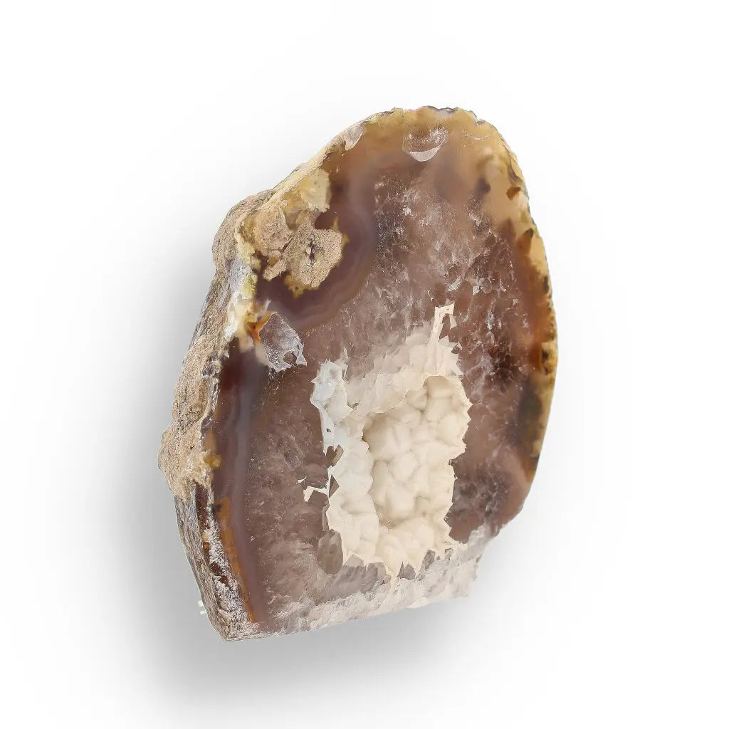 Get your Agate Cosmic Window - Natural Polished Flat Base Crystal online now or in store at Forever Gems in Franschhoek, South Africa