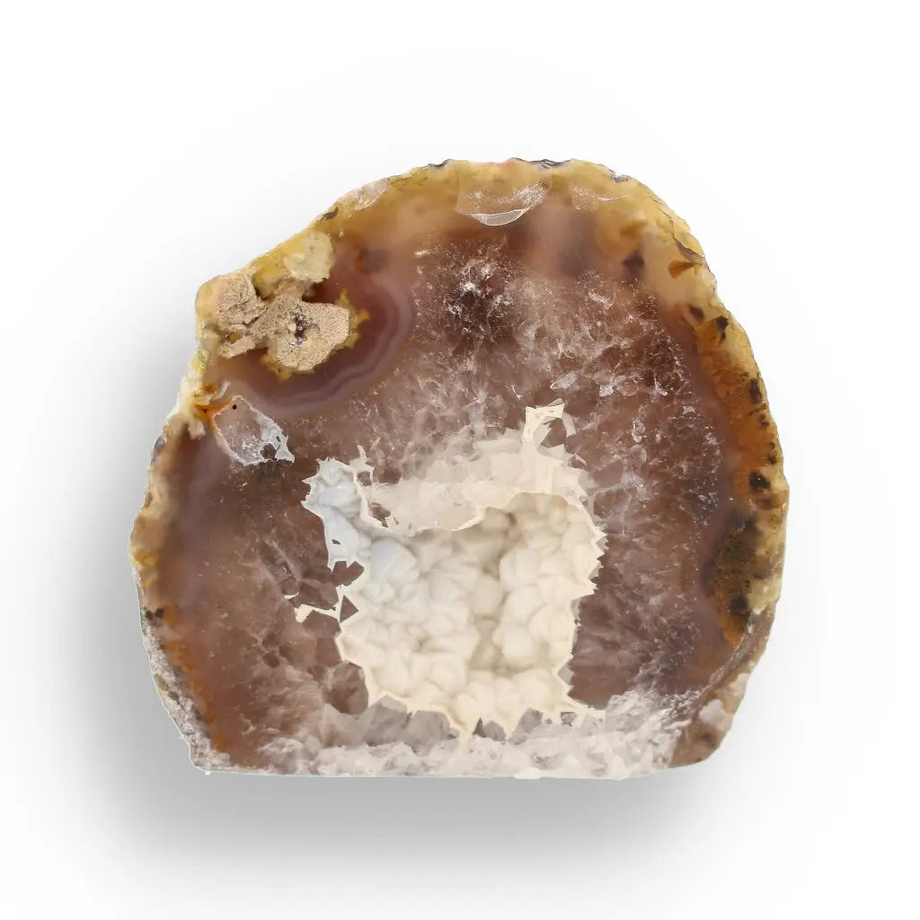 Get your Agate Cosmic Window - Natural Polished Flat Base Crystal online now or in store at Forever Gems in Franschhoek, South Africa