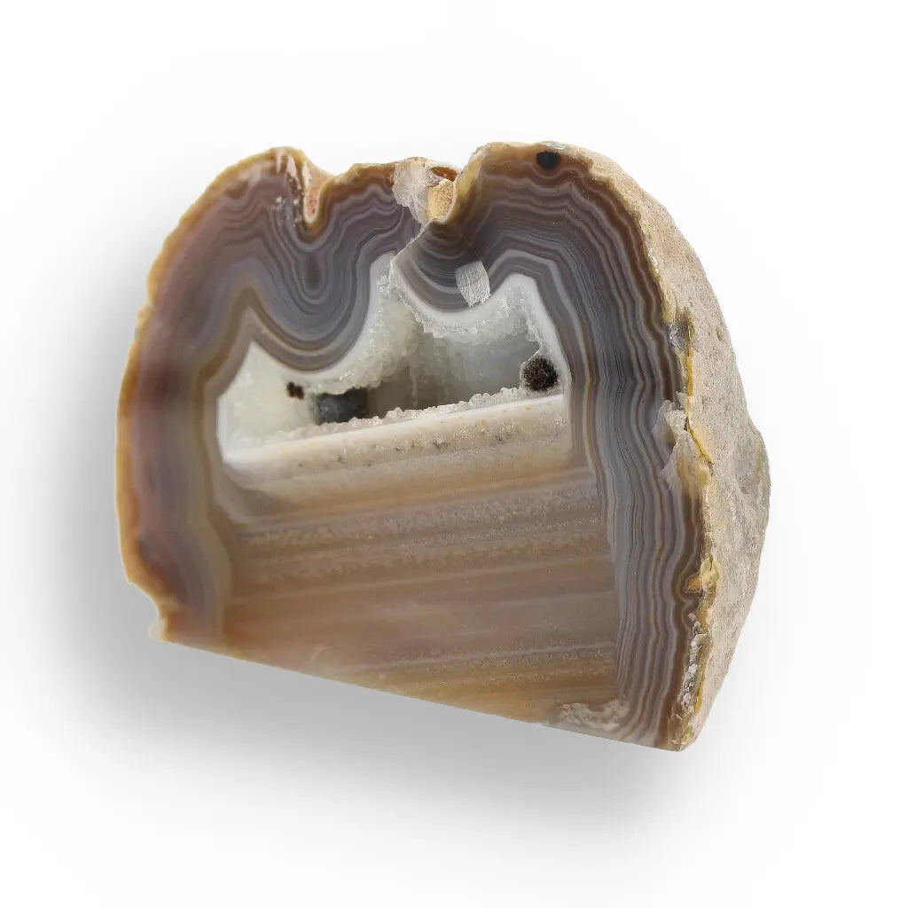 Get your Agate Crystal Garden - Natural Flat Base Geode Paradise online now or in store at Forever Gems in Franschhoek, South Africa