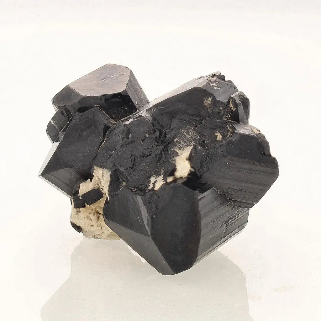 Get your Schorl Black Tourmaline with Feldspar online now or in store at Forever Gems in Franschhoek, South Africa