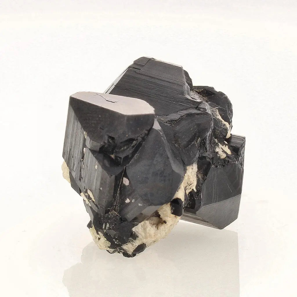 Get your Schorl Black Tourmaline with Feldspar online now or in store at Forever Gems in Franschhoek, South Africa
