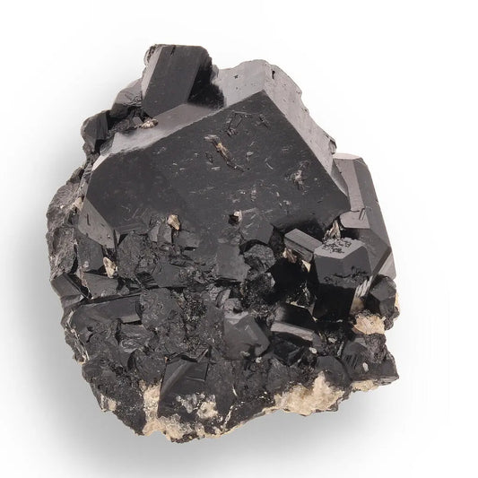 Get your Schorl Black Tourmaline with Feldspar online now or in store at Forever Gems in Franschhoek, South Africa