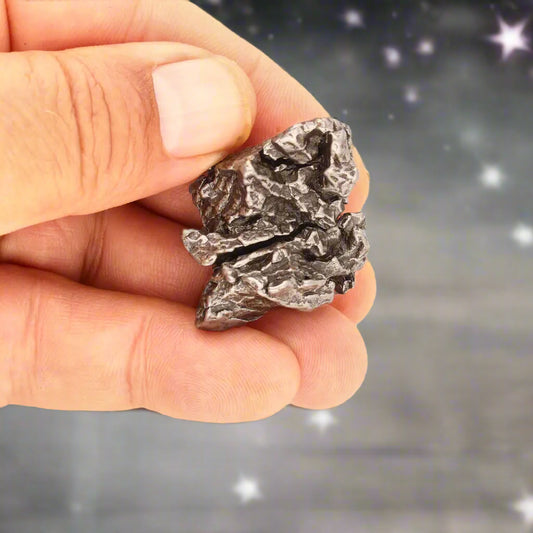 Get your 44g Authentic Campo del Cielo Cosmic Puzzle: A Meteorite with Moving Magic! online now or in store at Forever Gems in Franschhoek, South Africa