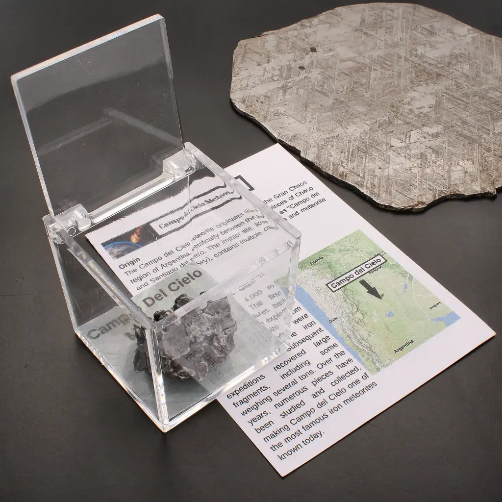 Authentic Campo del Cielo Meteorite Specimen from Argentina