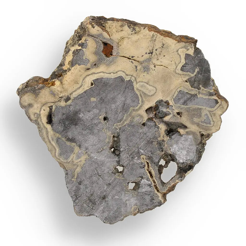 Get your Small Museum-Quality Olkusz Schalenblende: Polished Sphalerite, Galena, Marcasite Ore Specimen online now or in store at Forever Gems in Franschhoek, South Africa