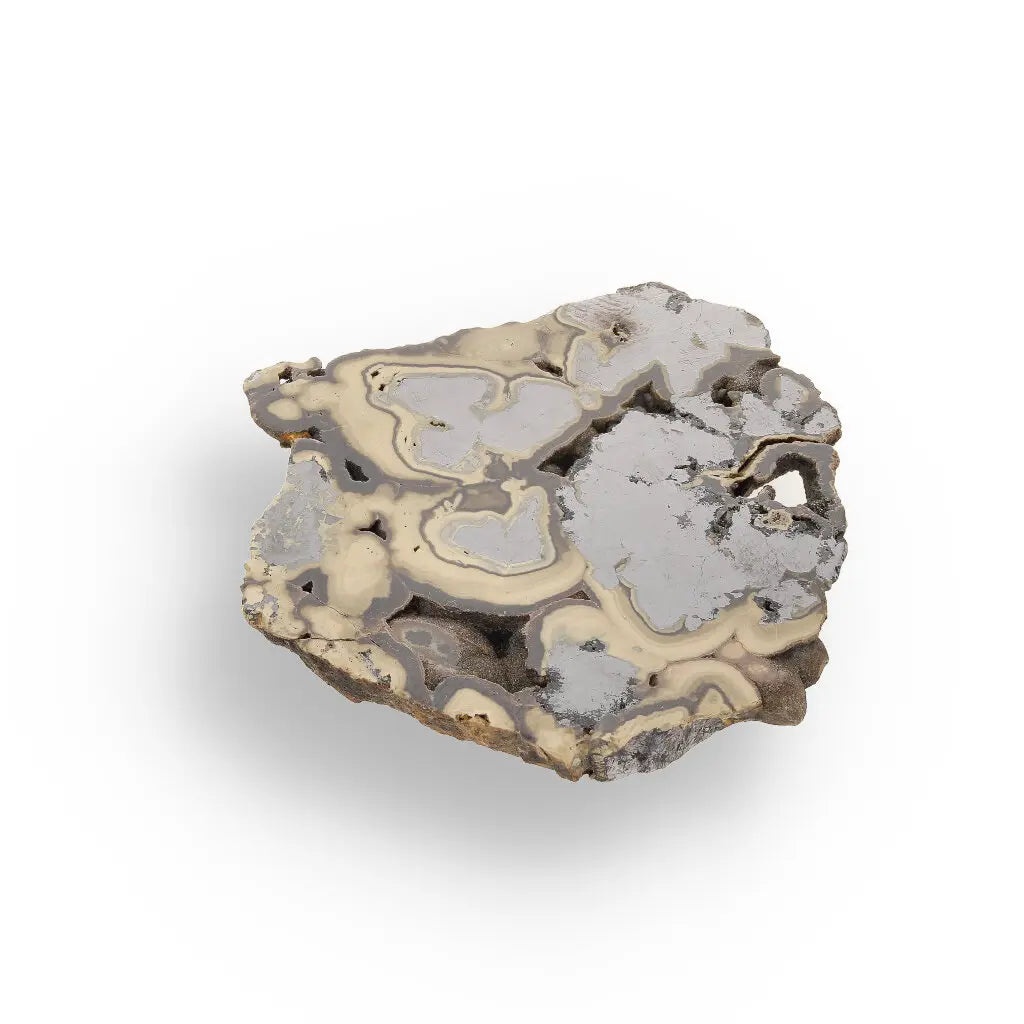 Get your Small Museum-Quality Olkusz Schalenblende: Polished Sphalerite, Galena, Marcasite Ore Specimen online now or in store at Forever Gems in Franschhoek, South Africa