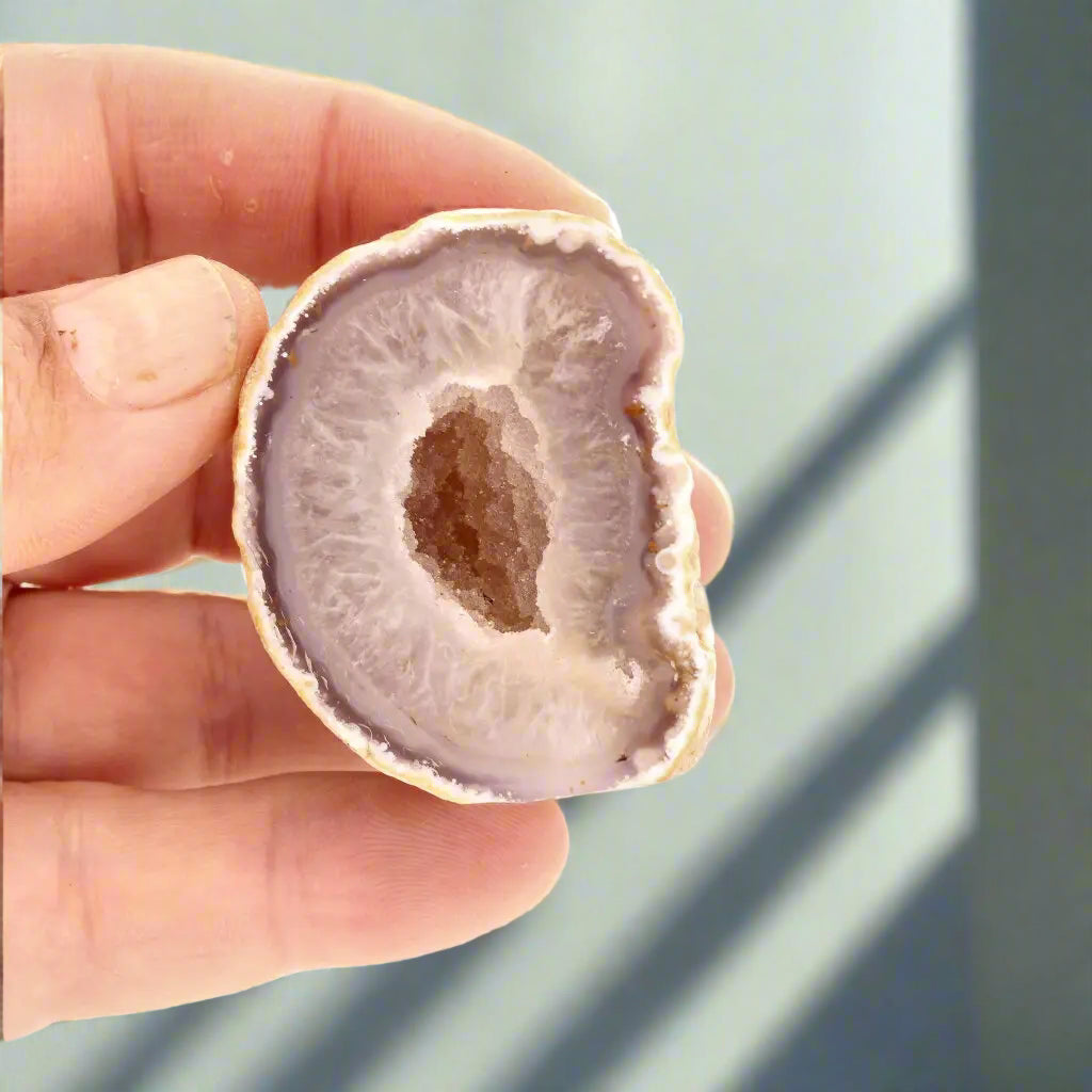 Get your Agate Geode Polished Base from Brazil online now or in store at Forever Gems in Franschhoek, South Africa