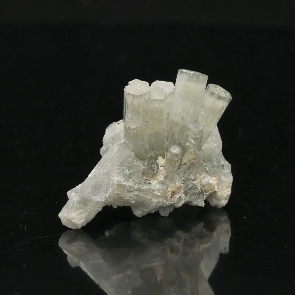 Goshenite on Feldspar Matrix – Erongo Mountains, Namibia